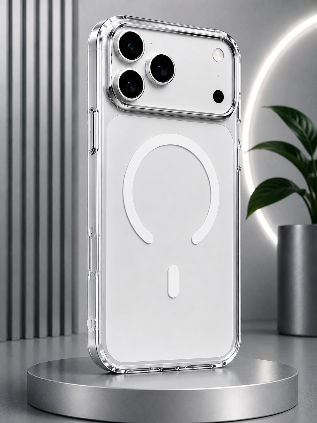Funda Iphone Transparente Antigolpes Antiamarilleo Magsafe