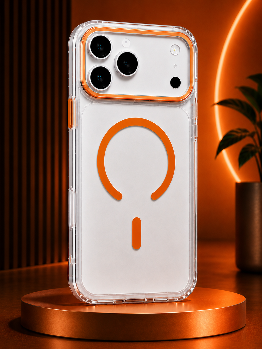 Funda Iphone Transparente Antigolpes Antiamarilleo Magsafe